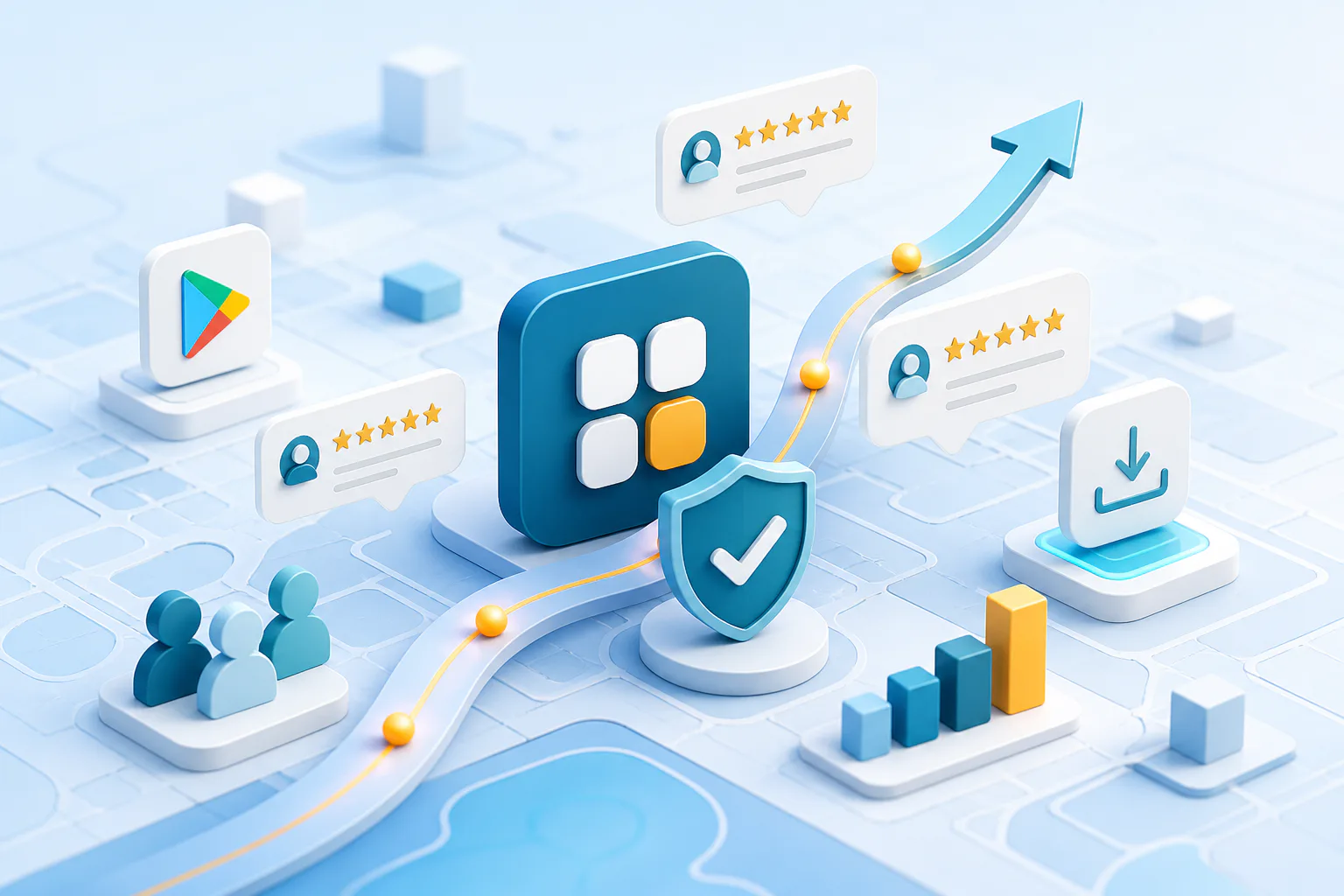 Безопасная работа с репутацией на Google Play