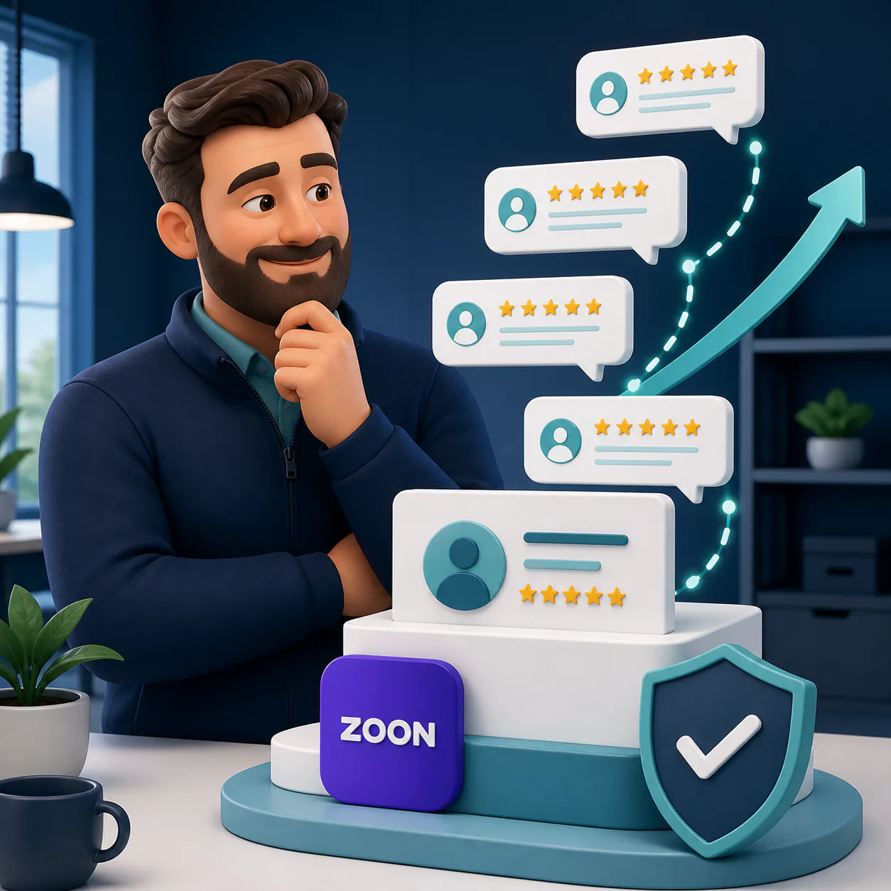 Клиентский опыт работы с отзывами на Zoon